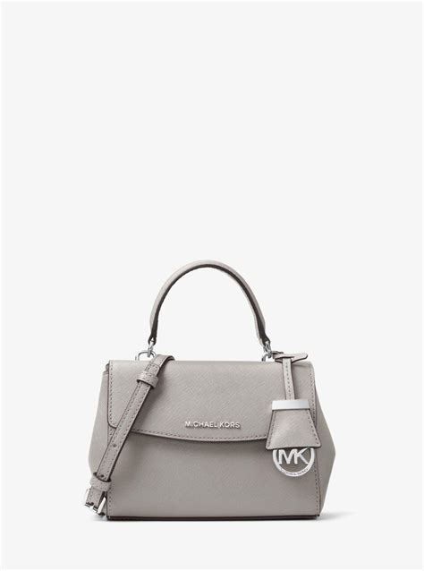 grey michael kors purse crossbody|michael kors extra small crossbody.